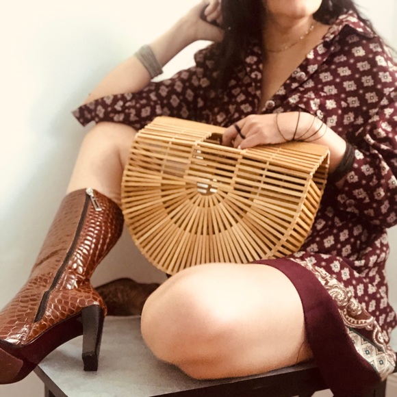 SOLD Vintage Maraolo Alligator Skin Boots - Picture 11 of 12